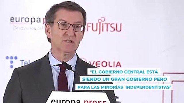 Feijóo al ataque: Sánchez es un gran Gobierno para separatistas, malversadores y agresores sexuales