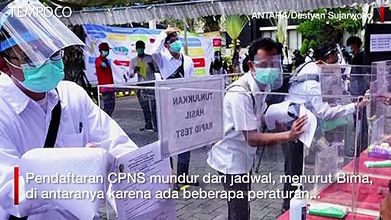 Pendaftaran CPNS 2021 Resmi Diundur, Ini Penjelasan Kemenpan RB