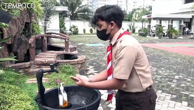 Melihat Uji Coba Kegiatan Belajar Tatap Muka di Jakarta
