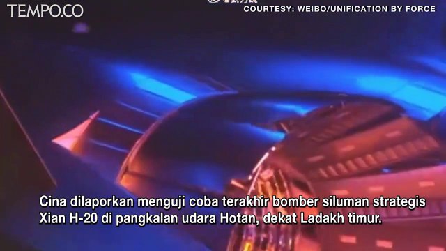 Cina Uji Final Bomber Siluman Xian H-20, Disebut Pengebom Paling Berbahaya