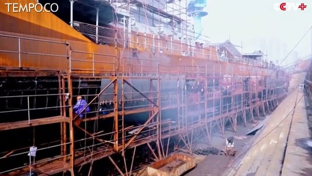 Ini Penampakan Kapal Perusak Pertama Angkatan Laut Cina, Pernah Diperiksa Deng Xiaoping