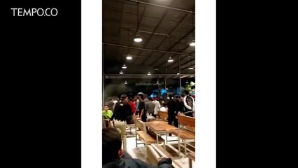 Video Viral Tawuran di Kafe Lamongan, Pembuat Rusuh Sudah Ditangkap Polisi