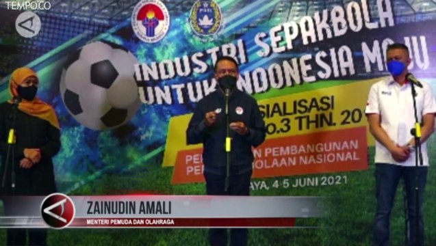Menpora Bersama PSSI Fokuskan Percepatan Pembangunan Sepak Bola Nasional