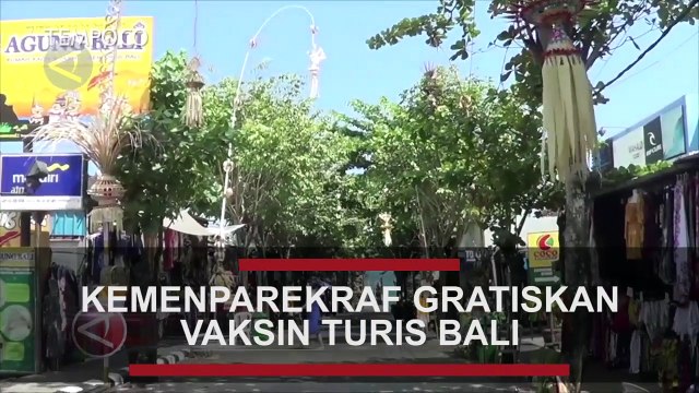 Kemenparekrak Gratiskan Vaksin Turis Bali