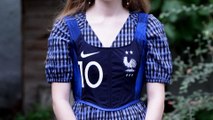 Coupe du monde : cette jeune créatrice transforme les maillots de foot en corsets