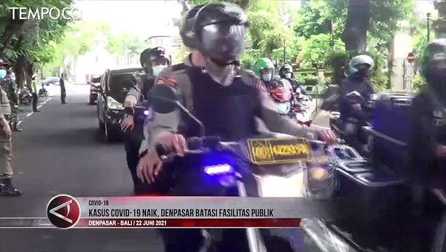 Kasus Covid-19 Meningkat, Denpasar Tutup Sejumlah Fasilitas Umum
