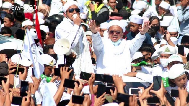 Rizieq Shihab Dituntut 6 Tahun Penjara dalam Kasus Tes Usap RS UMMI
