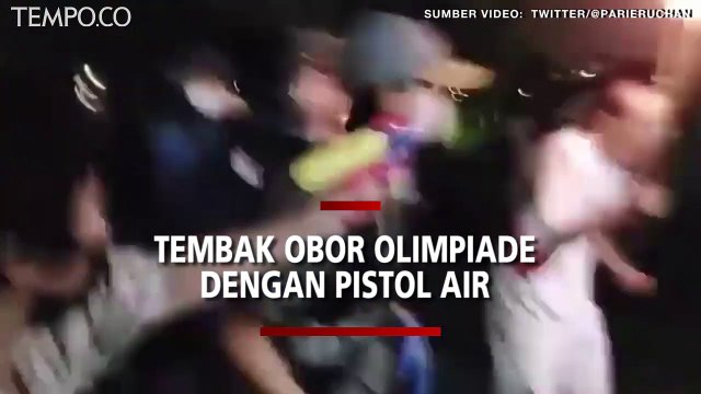 Wanita Tembak Obor Olimpiade Tokyo dengan Pistol Air, Ditangkap Polisi