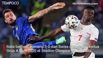 Grup A Euro 2020: Italia vs Swiss 3-0, Azzurri Lolos ke 16 Besar
