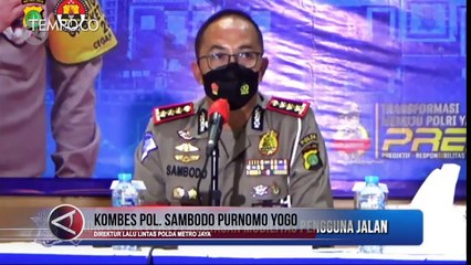 Polda Metro Terapkan Pembatasan Mobilitas Pada 10 Lokasi