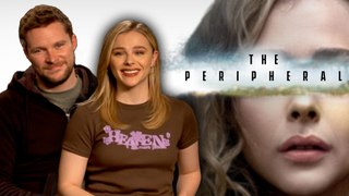Chloë Grace Moretz & cast on playing AI and multiverse stories | The Peripheral