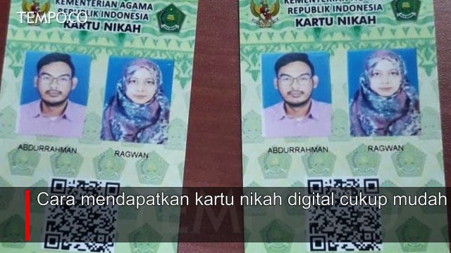 Gantikan Kartu Fisik, Kemenag Kirim Kartu Nikah Digital Lewat Whatsapp