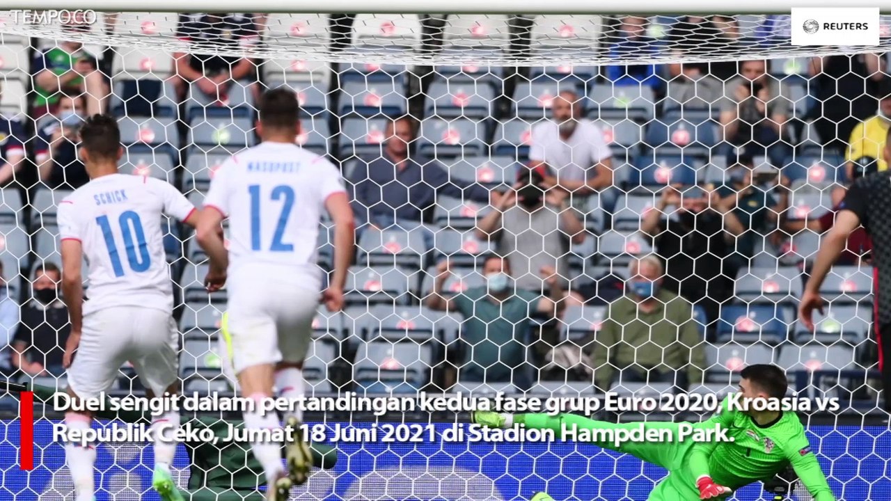 Kroasia vs Republik Ceko, Gol Ivan Perisic Berakhir Skor Imbang 1-1