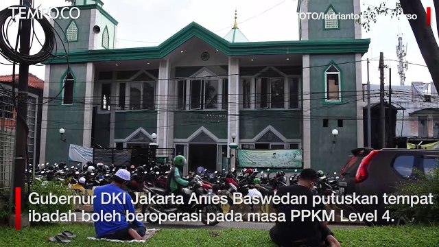 Syarat Tempat Ibadah Buka, Anies Sebut Petugas dan Jamaah Sudah Vaksin