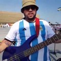 Video: Meet the musician who has flown in to perform at Argentina's matches for the Fifa World Cup