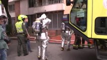 Ocho muertos al estrellarse una avioneta contra un edificio residencial