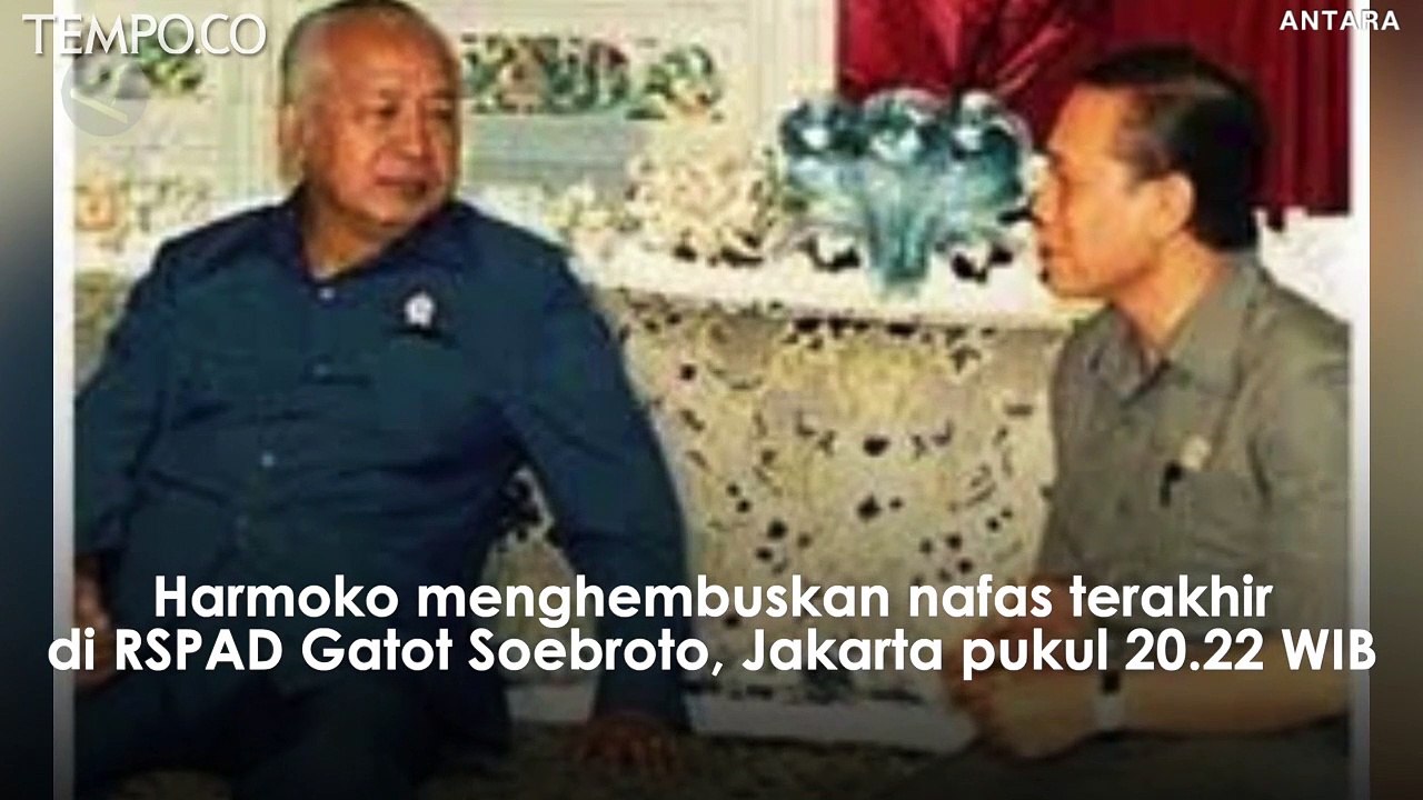 Mantan Menteri Penerangan Harmoko Meninggal Dunia