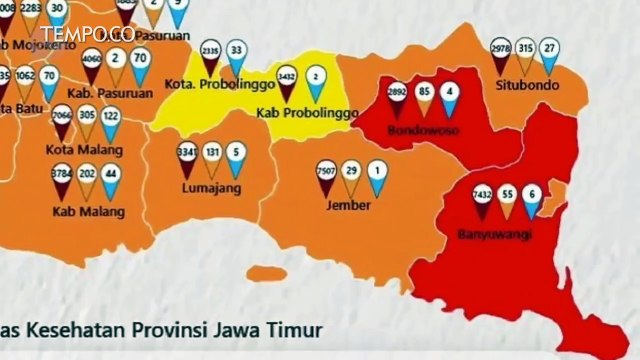 36 Daerah di Jawa Timur Terapkan PPKM Darurat
