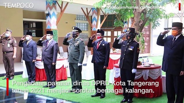 Jadi Polemik, Baju Dinas DPRD Kota Tangerang dari Louis Vuitton Dibatalkan