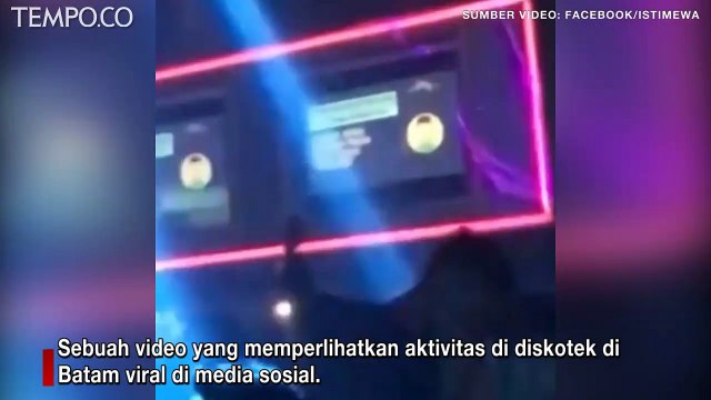 Viral, Aktivitas di Tempat Hiburan Malam Galaxy Batam, Manajemen Sebut Hanya Trial