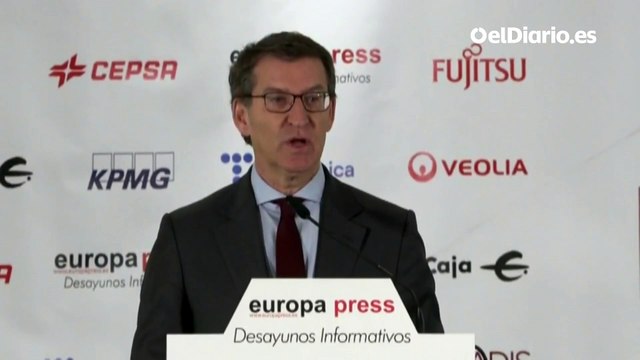 Feijóo acusa al Gobierno de trabajar para independentistas, populistas, okupas y agresores sexuales