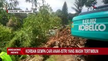 Cerita Duka Korban Gempa Cianjur Masih Tunggu Pencarian Anak dan Istri yang Tertimbun Reruntuhan