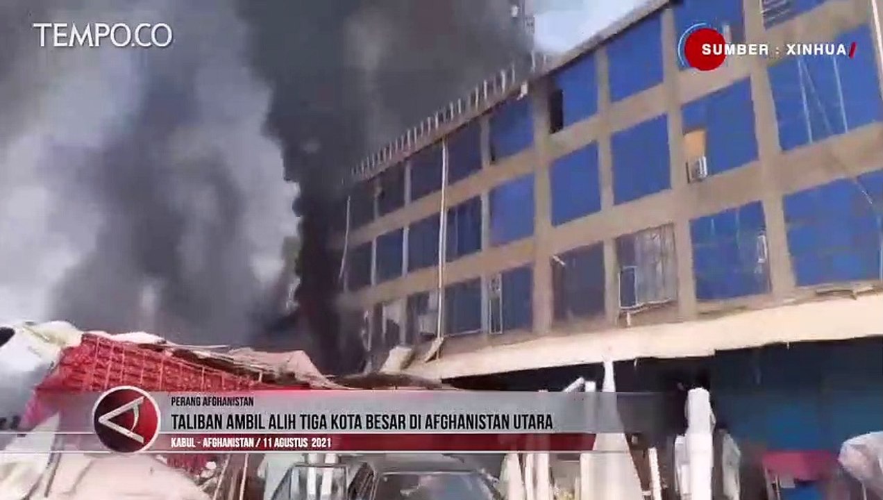 Taliban Ambil Alih Tiga Kota Besar di Afghanistan Utara