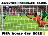 Argentina vs Saudi Arabia FIFA World Cup 2022.