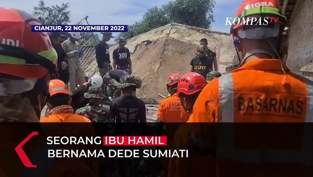 Ibu Hamil 9 Bulan Korban Gempa Cianjur Tertimbun Reruntuhan saat Salat, Basarnas Lakukan Evakuasi!
