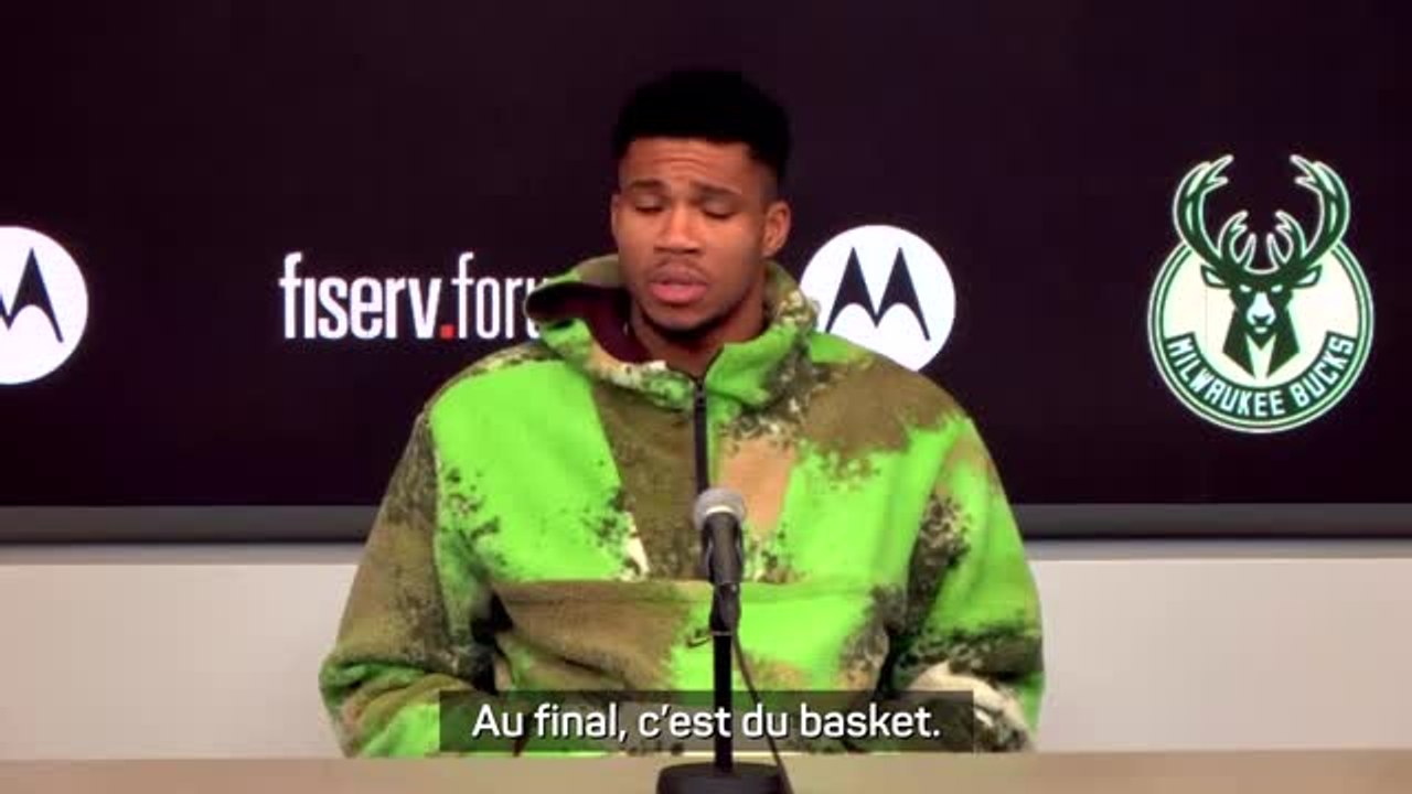Bucks - Antetokounmpo : "Recevoir des coups fait partie de mon jeu"