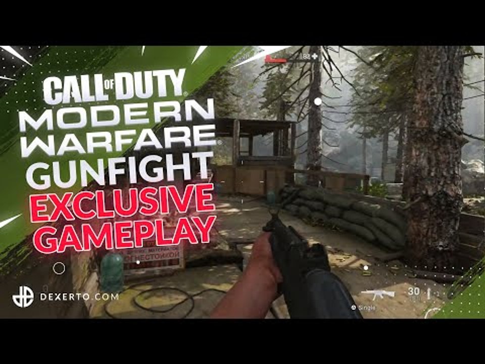 NEW Modern Warfare 2019 Gunfight Gameplay in Pine