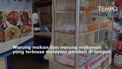 Nasib Pedagang di Ciliitan Saat PPKM Darurat