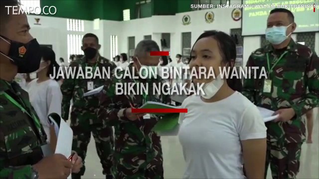 Viral, Ditanya Pangdam I, Wanita Calon Bintara Ini Beri Jawaban Tak Terduga