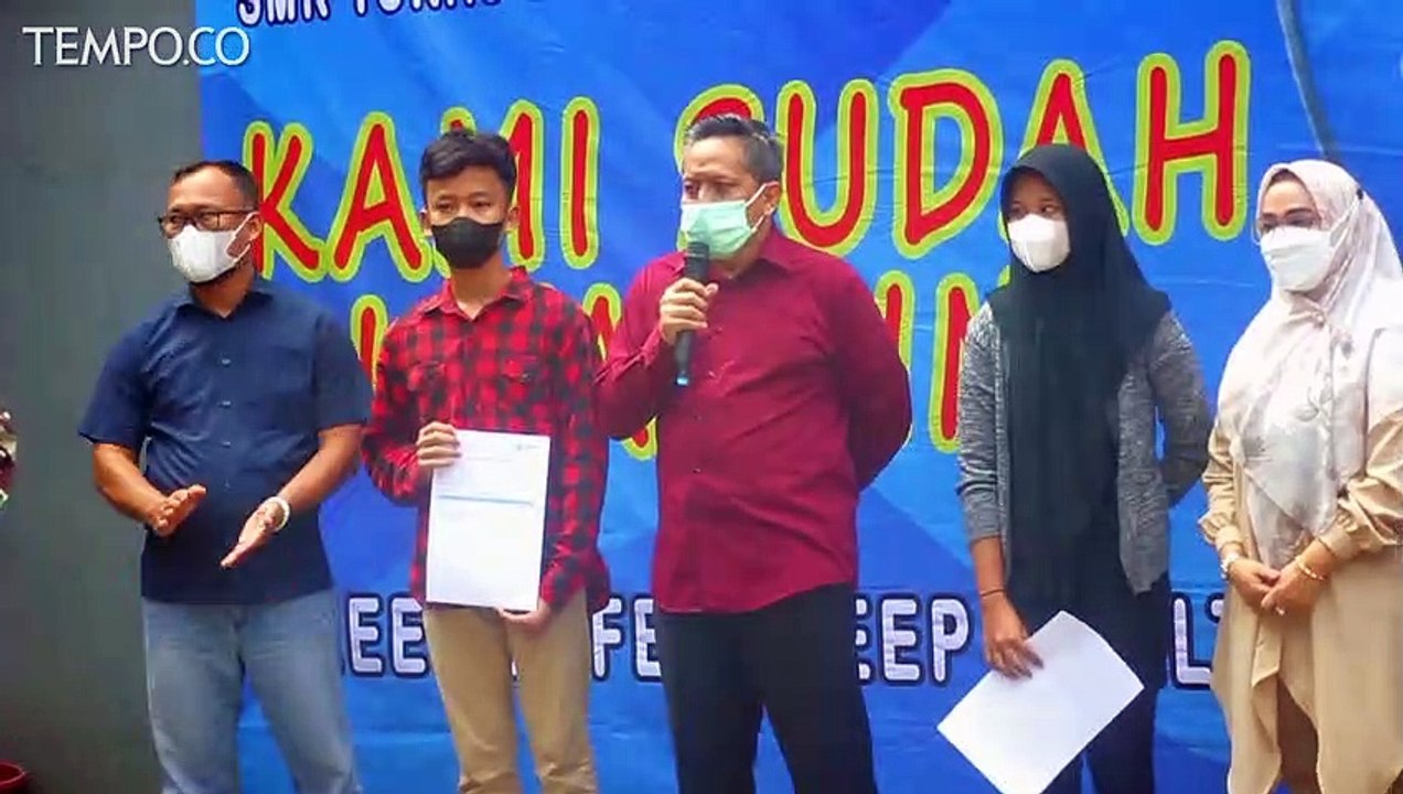 SMP dan SMK Tunas Bangsa, Pertama Kali Adakan Vaksinasi Mandiri di Kota Depok