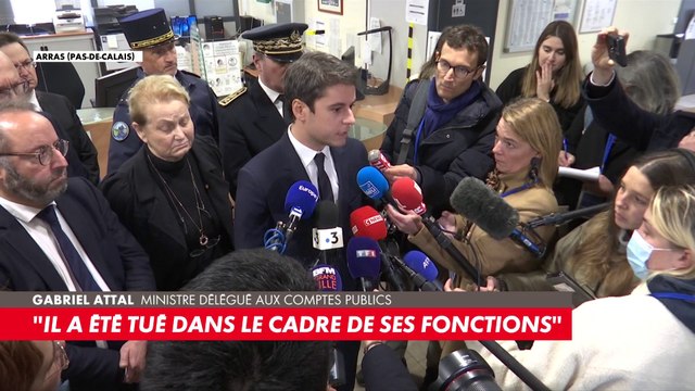 Gabriel Attal, à propos du meurtre de l’agent des impôts : «il est révoltant qu’un serviteur de l’Etat puisse être tué parce qu’il fait son travail»