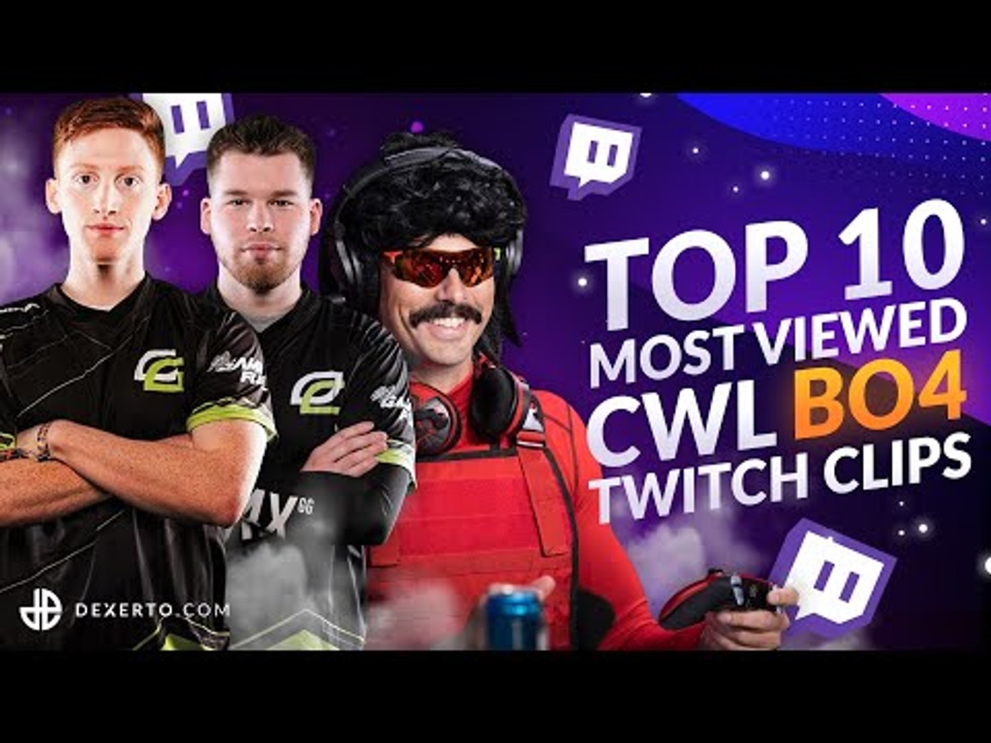 TOP 10 Most Watched Twitch Clips from the Black Ops 4 CWL Season - video  Dailymotion