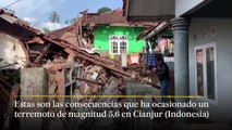 Un terremoto de magnitud 5,6 ocasiona cerca de 300 muertos y más de 1.000 heridos en Indonesia