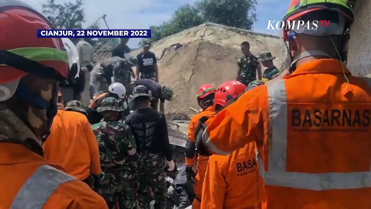 Update Gempa Cianjur Bnpb Korban Jiwa Meninggal 268 Orang Sebanyak 122 Jenazah