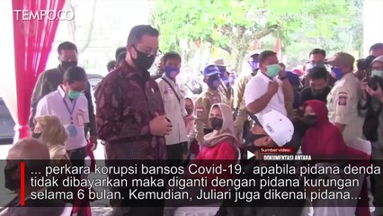 Juliari Batubara Dihukum 12 Tahun Penjara, Dicabut Hak Politik, dan Denda Pidana Tambahan