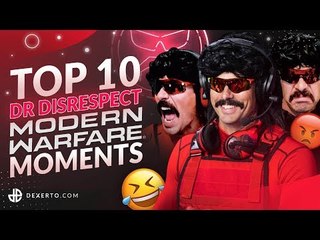 TOP 10 Dr Disrespect moments in Modern Warfare