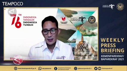 Download Video: Menparekraf Sandiaga Siapkan Paket Wisata bagi Tenaga Kesehatan