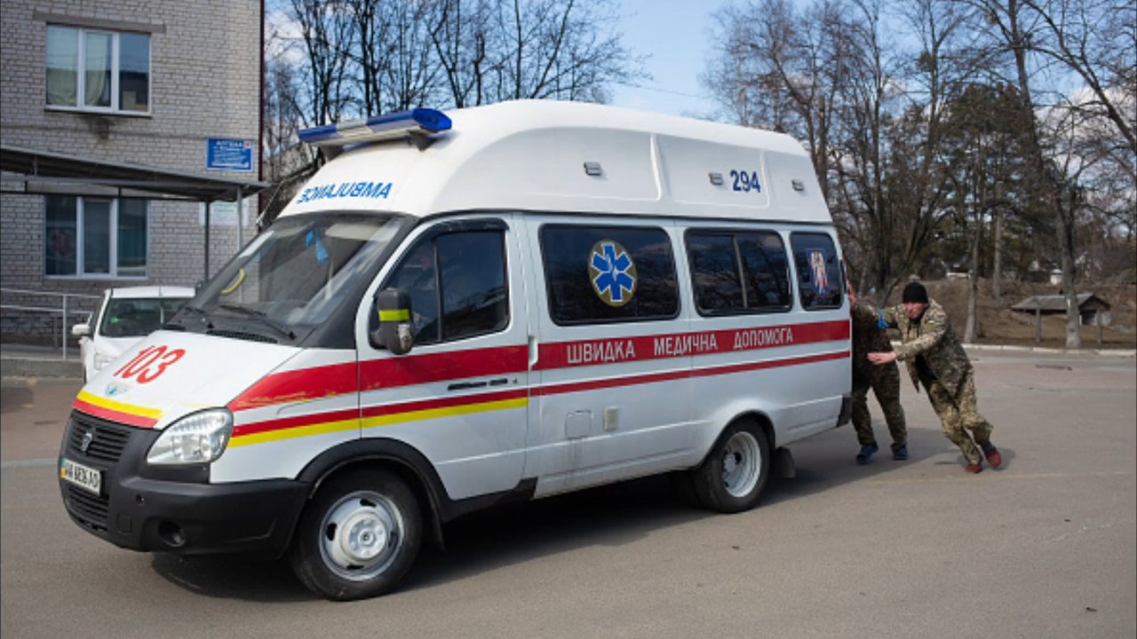 Cherson: russen stahlen offenbar 17 krankenwagen