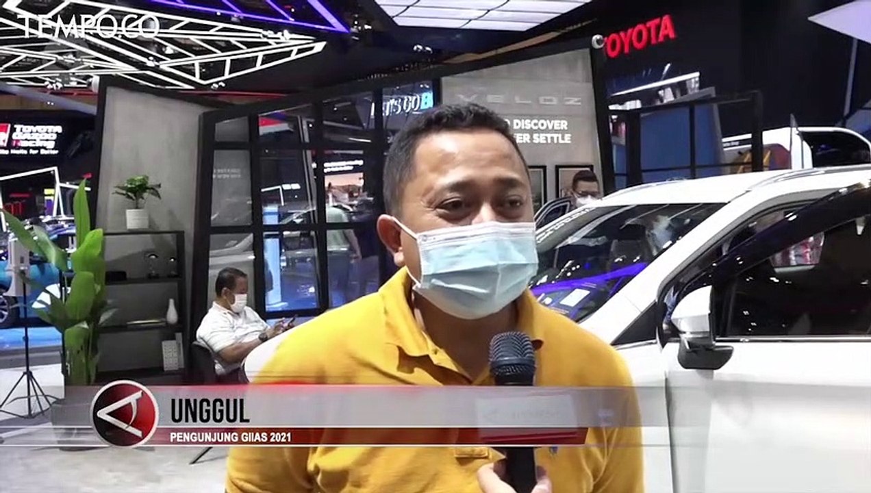 GIIAS 2021, Toyota All New Veloz Jadi Salah Satu Primadona Pengunjung