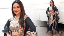 Madhuri Dixit 55 Age में Surgery के बाद दिखा खूबसूरत अवतार, Black Lehenga में ढाया कहर | Boldsky