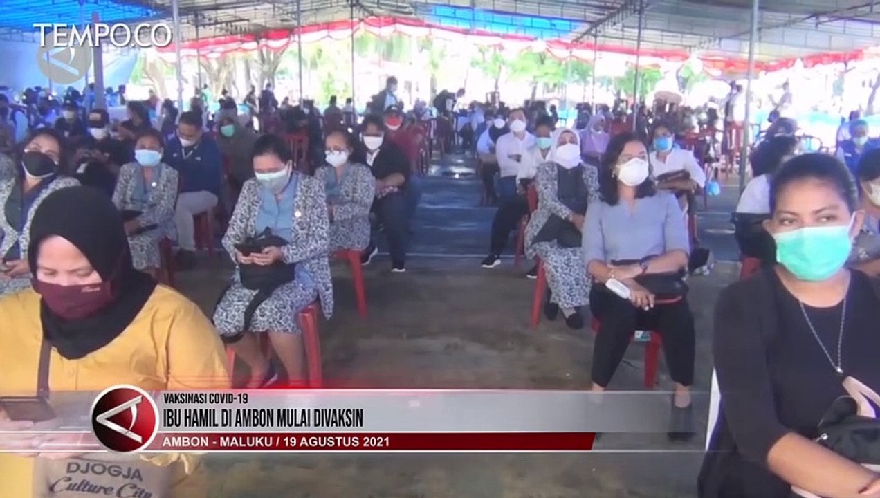 Ibu Hamil di Ambon Mulai Divaksin
