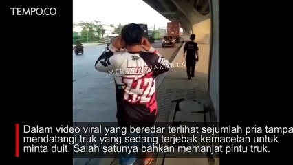 Viral Pemalakan Sopir Kontainer di Cilincing, Polisi: 3 Pelakunya Ditangkap