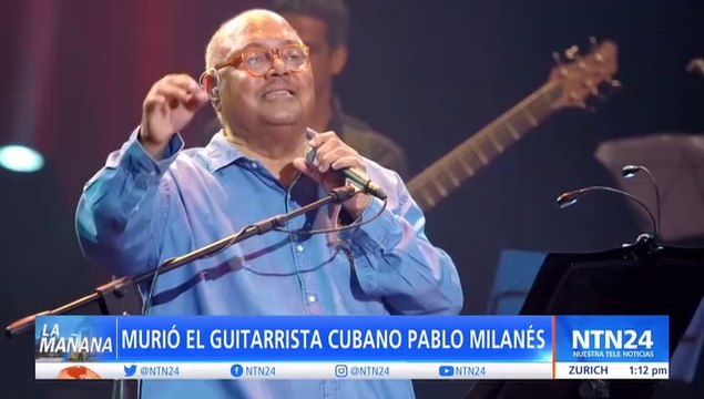 Falleció Pablo Milanés, cantautor cubano