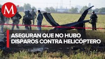 Helicóptero donde murió el secretario de Seguridad de Aguascalientes no tenía disparos