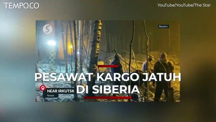 9 Orang Tewas dalam Insiden Jatuhnya Pesawat Kargo Belarus di Siberia