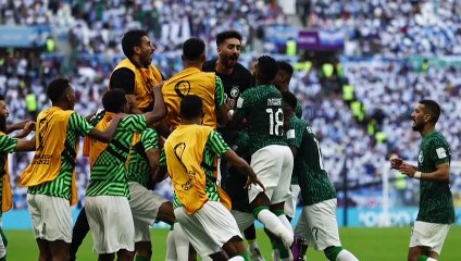 Zebra desfila no Catar e Arábia Saudita vence Argentina de virada